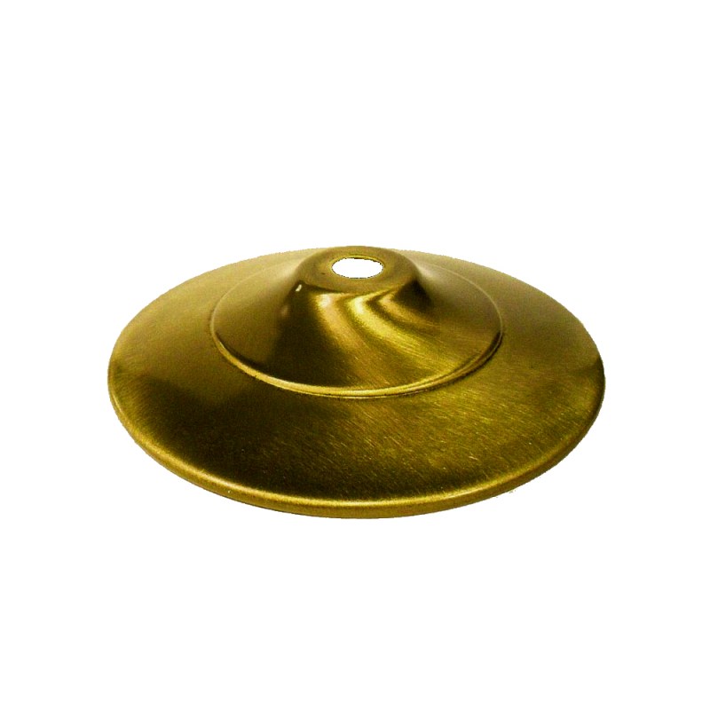 Brass vase cap for lamps